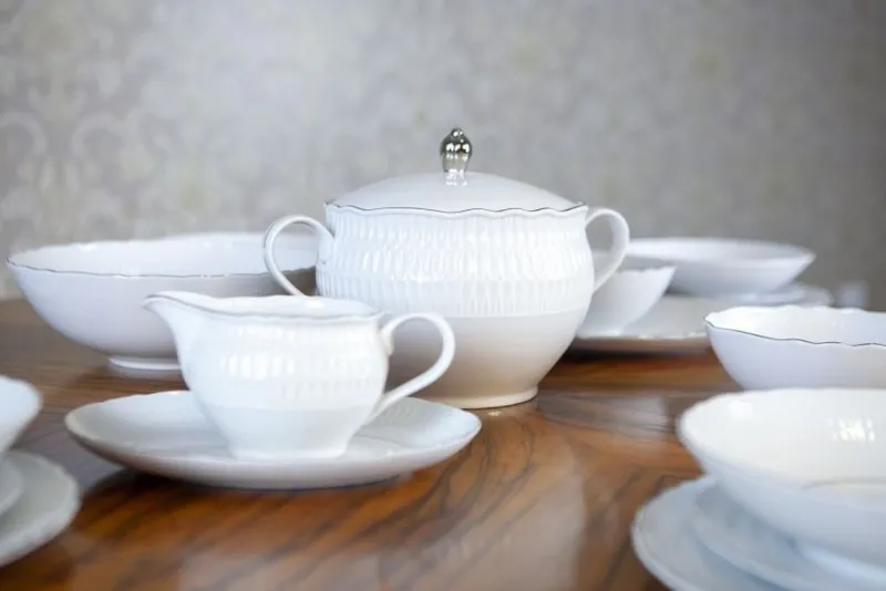 Pamono Sofia Dinner Service for Six People from Ćmielów, Set of 25> Tabletop|Dinner Plates & Bowls