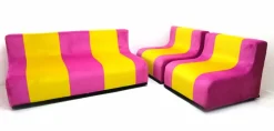Sale Pamono Sofo Living Room Set by Superstudio for Poltronova, 1966, Set of 3