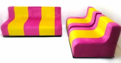 Sale Pamono Sofo Living Room Set by Superstudio for Poltronova, 1966, Set of 3