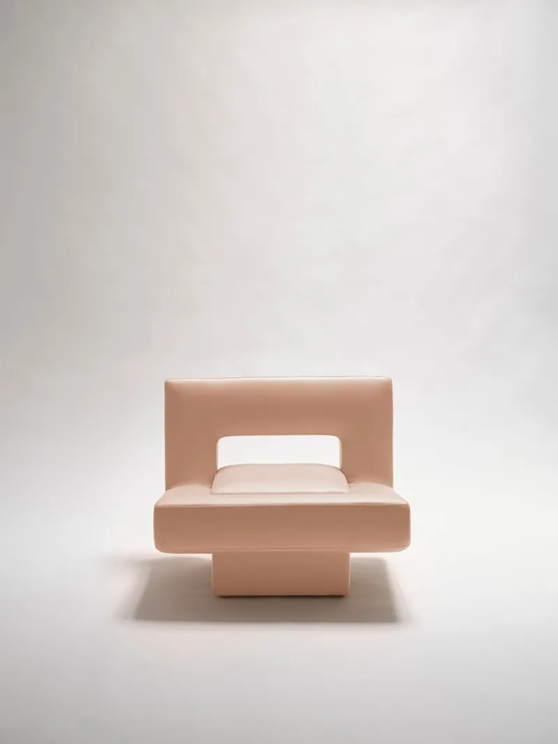 Sale Pamono Soft Block Armchair by Bernhardt & Vella for No More Private