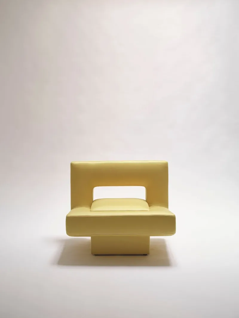 Discount Pamono Soft Block Armchair by Bernhardt & Vella for No More Private