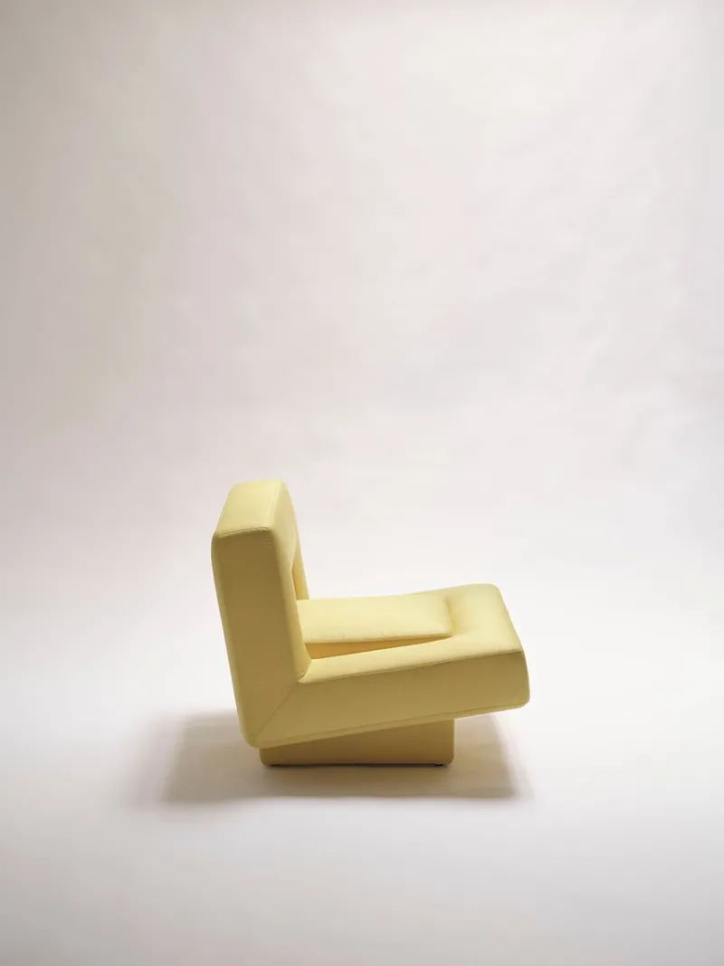 Discount Pamono Soft Block Armchair by Bernhardt & Vella for No More Private