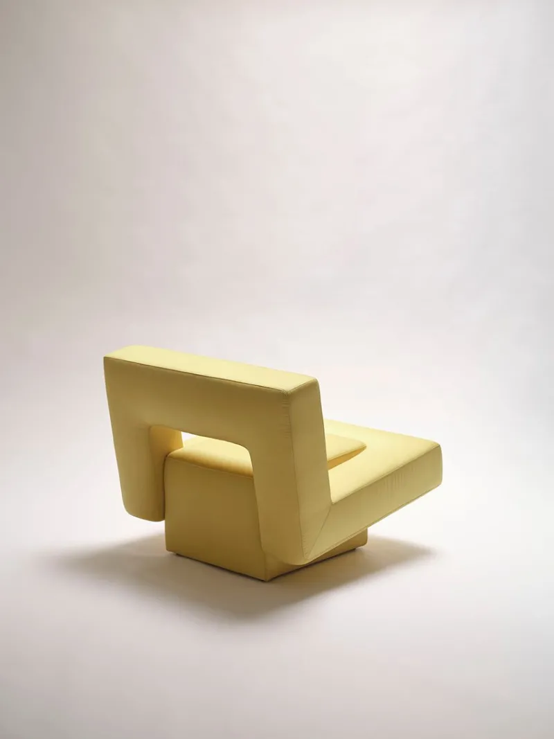 Discount Pamono Soft Block Armchair by Bernhardt & Vella for No More Private