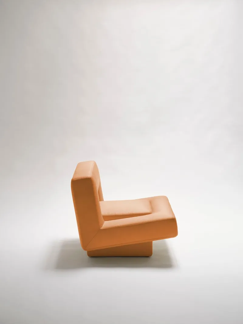 Pamono Soft Block Armchair by Bernhardt & Vella for No More Private> Seating
