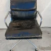 Discount Pamono Soft Pad Office Chairs attributed to Charles and Ray Eames for Ring Mobelfabrik, 1970s, Set of 3