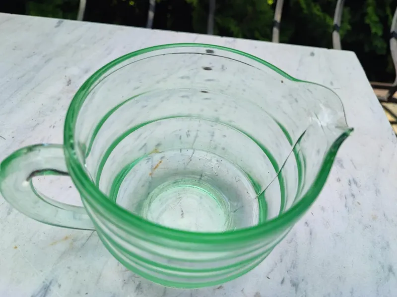 Discount Pamono Sola Glass Jug by Sverre Pettersen for Hadeland, 1940s