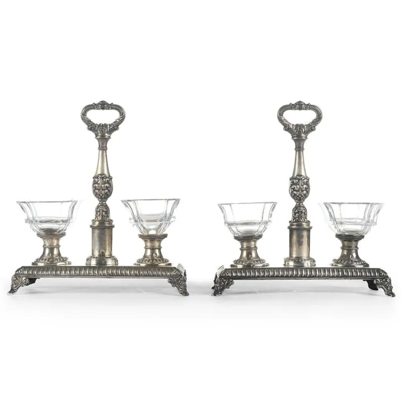 Online Pamono Solid Silver Salt Shakers, Set of 2