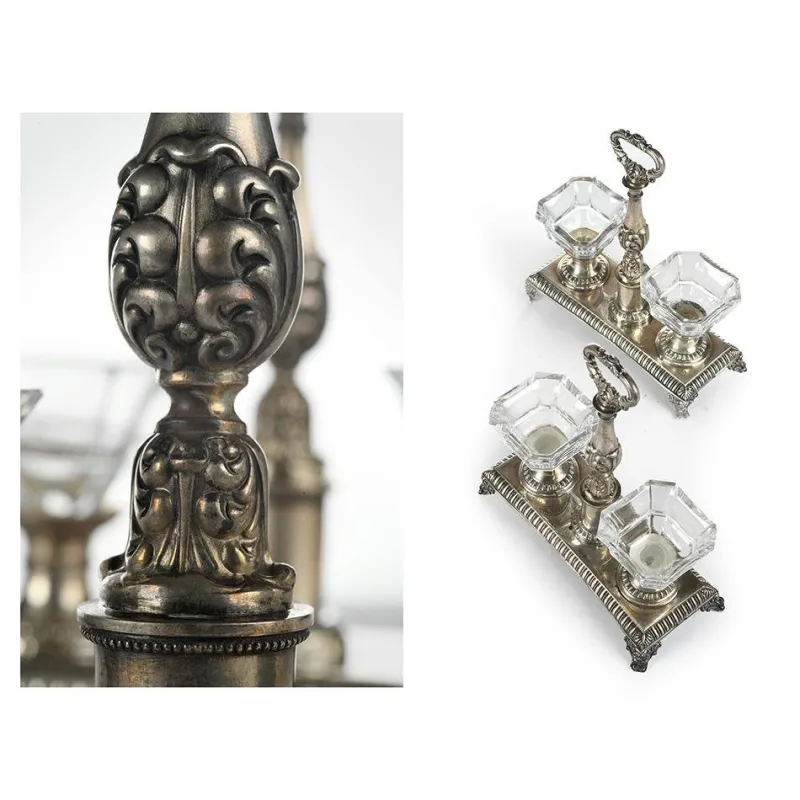 Online Pamono Solid Silver Salt Shakers, Set of 2