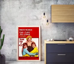 Pamono Some Like It Hot Original Vintage Movie Poster, American, 1959><noscript><img width=
