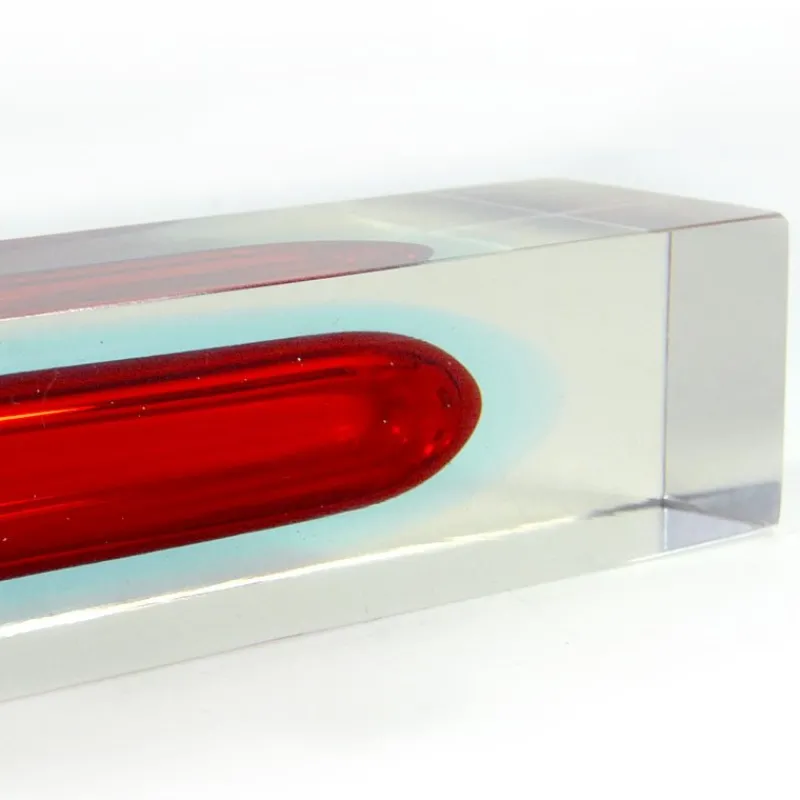 Pamono Sommerso Vase by Alessandro Mandruzzato, 1960s> Vases