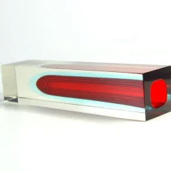 Pamono Sommerso Vase by Alessandro Mandruzzato, 1960s><noscript><img width=