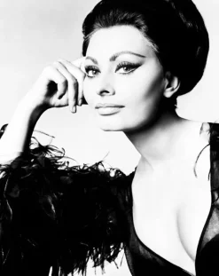 Sale Pamono Sophia Loren Limited Edition Silver Gelatin Print, 1966