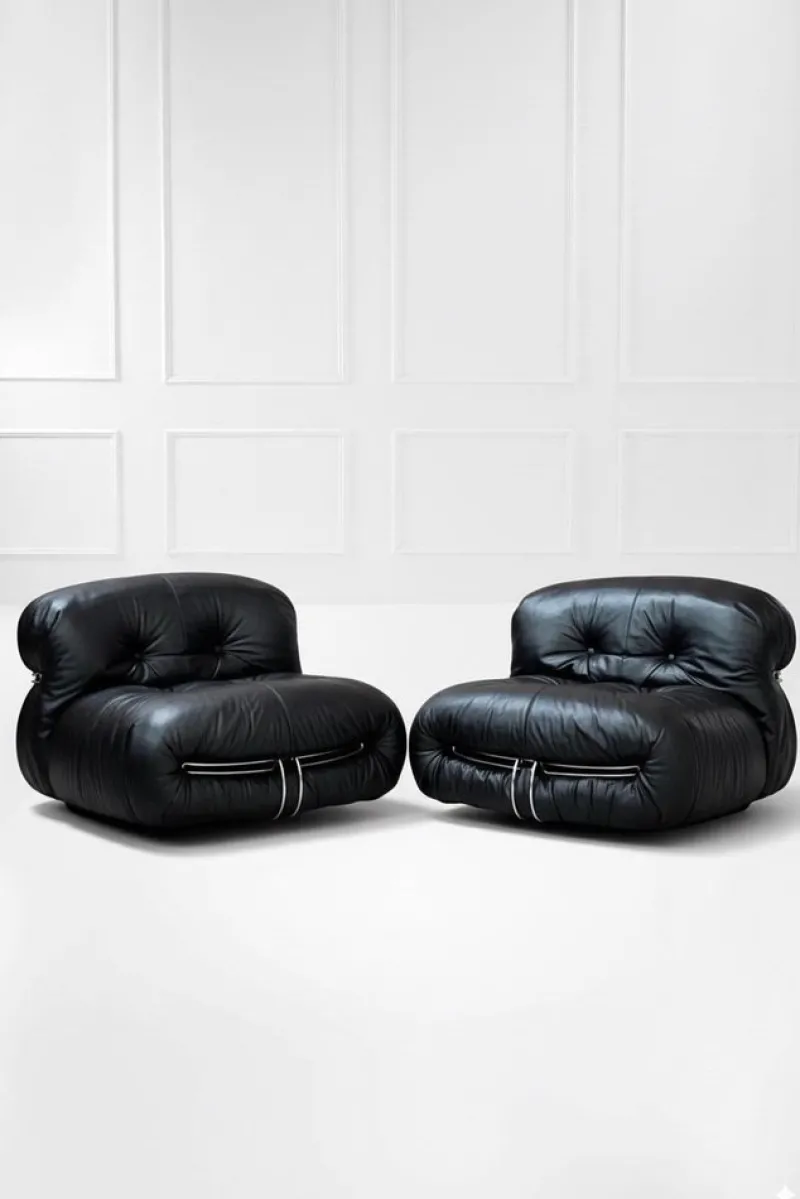 Hot Pamono Soriana Chair by Afra & Tobia Scarpa for Cassina, 1970s
