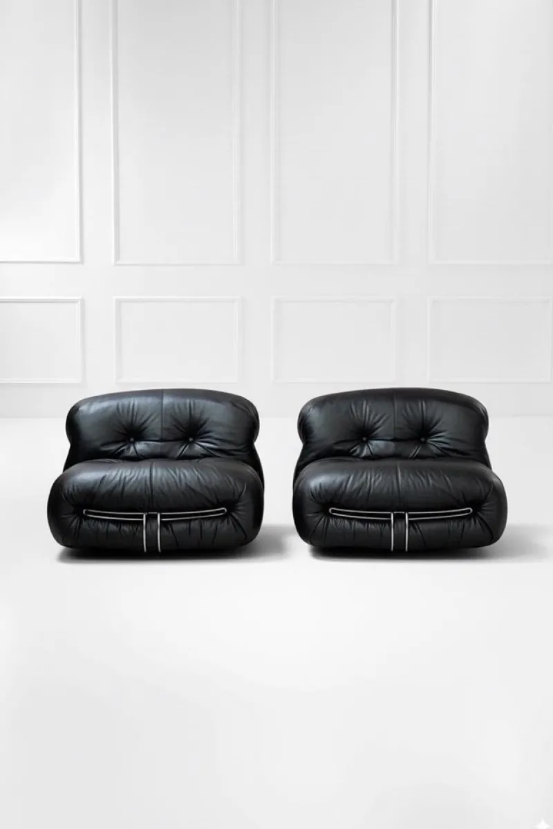 Hot Pamono Soriana Chair by Afra & Tobia Scarpa for Cassina, 1970s