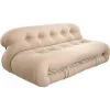 Best Pamono Soriana Sofa by Tobia Scarpa for Cassina
