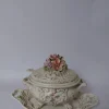 Pamono Soup Tureen with Ladle by V. Bassano, Italy, 1960, Set of 3> Serving Dishes