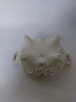 Pamono Soup Tureen with Ladle by V. Bassano, Italy, 1960, Set of 3> Serving Dishes