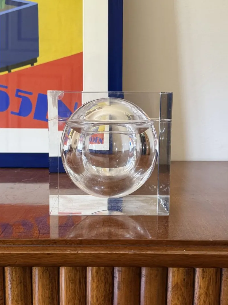 Online Pamono Space Age Acrylic Ice Bucket, 1970s