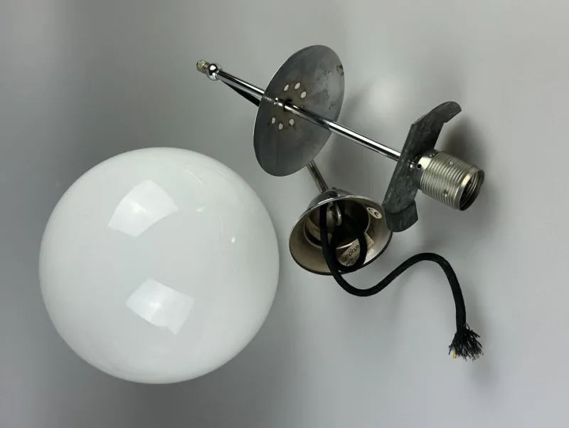 Pamono Space Age Ball Pendant Lamp, 1970s> Ceiling Lights