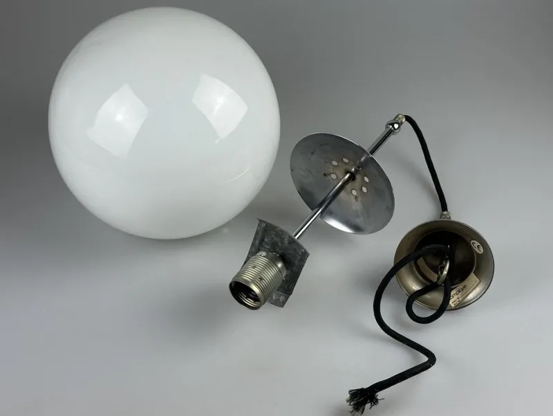 Pamono Space Age Ball Pendant Lamp, 1970s> Ceiling Lights