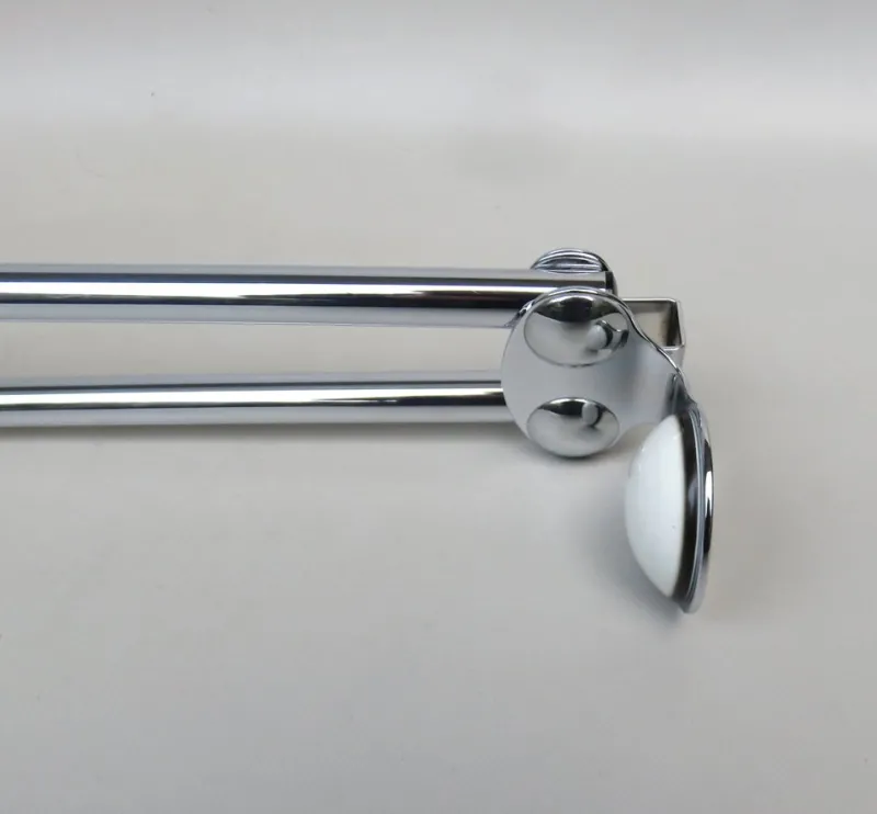 Pamono Space Age Bathroom Set in Chrome-plated Brass and Porcelain, 1970s, Set of 4> Architectural Elements