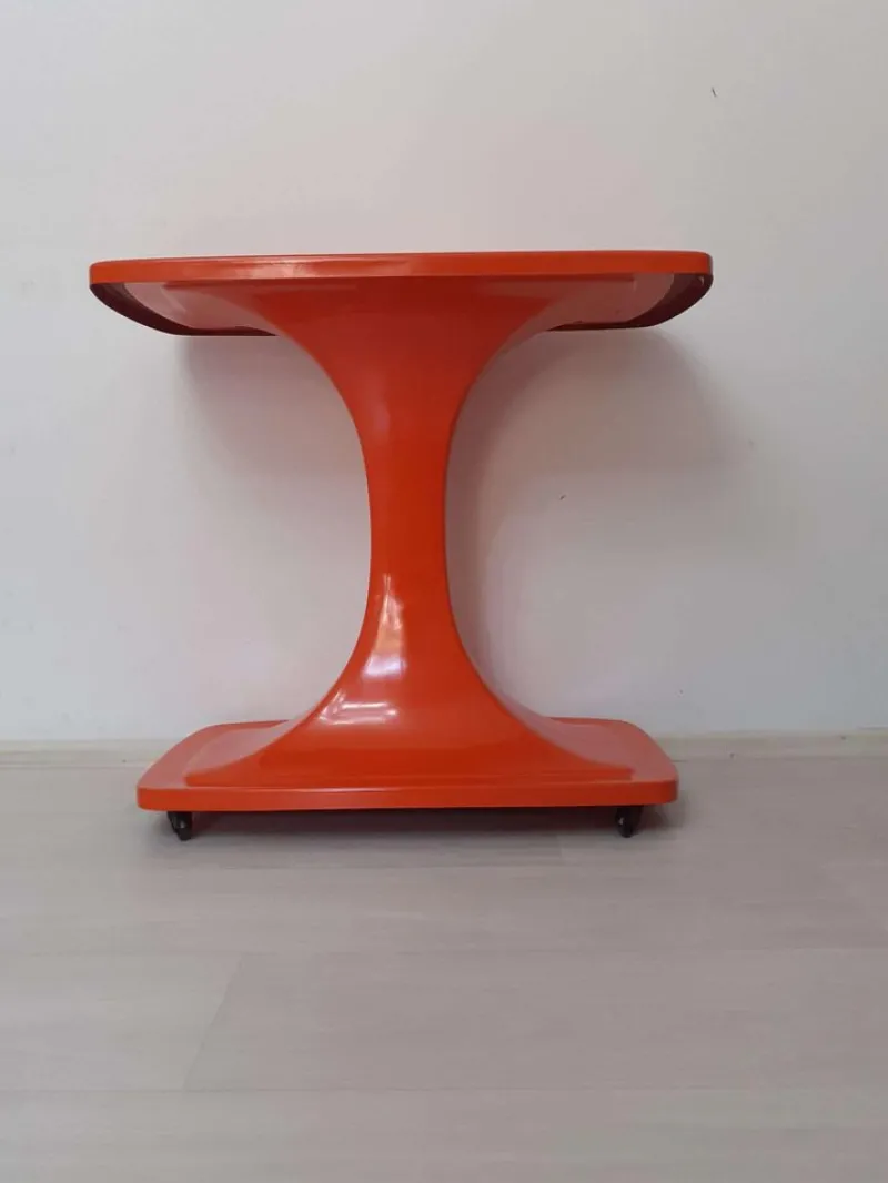 Online Pamono Space Age Boarding Trolley, Italy, 1970s.