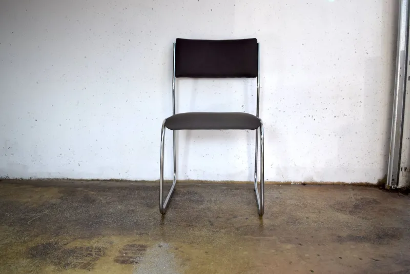 Sale Pamono Space Age Chrome Chairs, Germany, 1970s, Set of 2