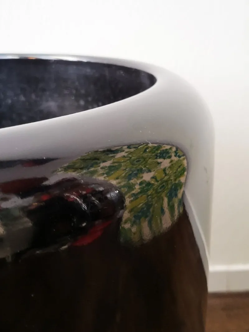 Pamono Space Age Fiberglass Planter by Luigi Colani, Italy, 1960s> Planters And Jardiniere