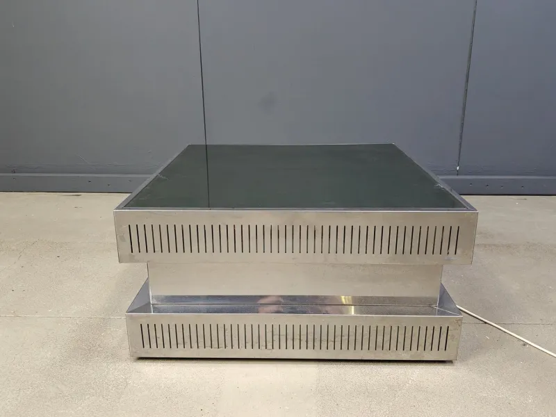Pamono Space Age Illuminated Coffee Table, Italy, 1970s> Coffee & Side Tables