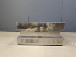 Pamono Space Age Illuminated Coffee Table, Italy, 1970s><noscript><img width=
