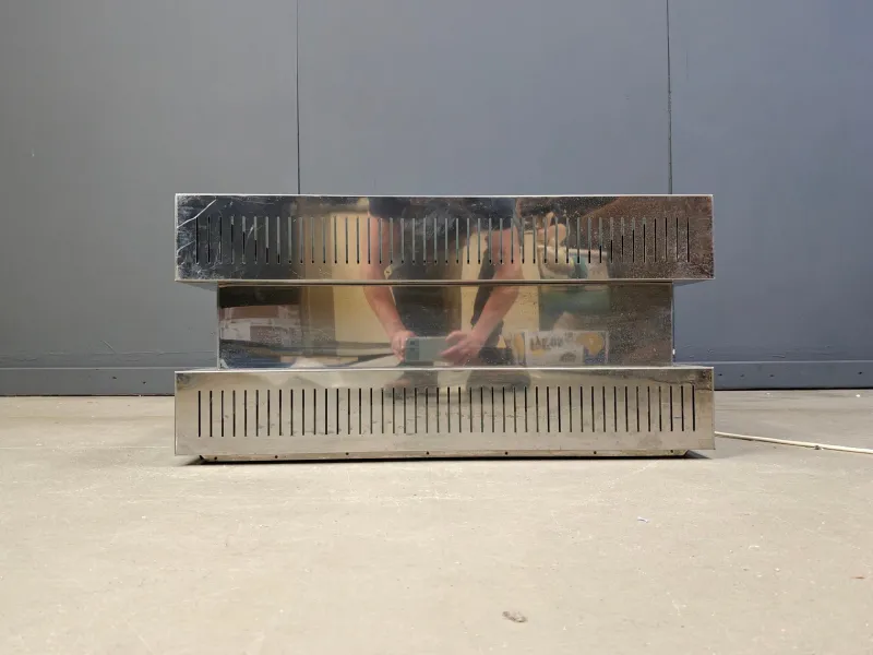 Pamono Space Age Illuminated Coffee Table, Italy, 1970s> Coffee & Side Tables