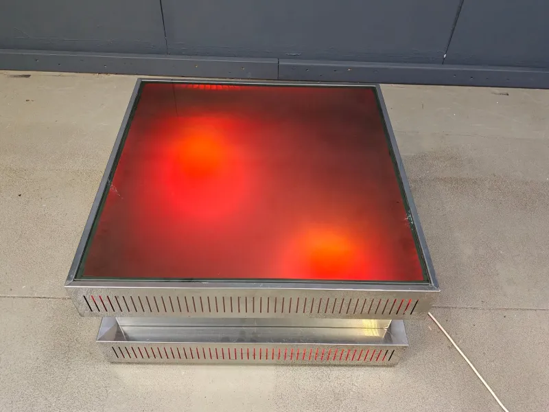 Pamono Space Age Illuminated Coffee Table, Italy, 1970s> Coffee & Side Tables