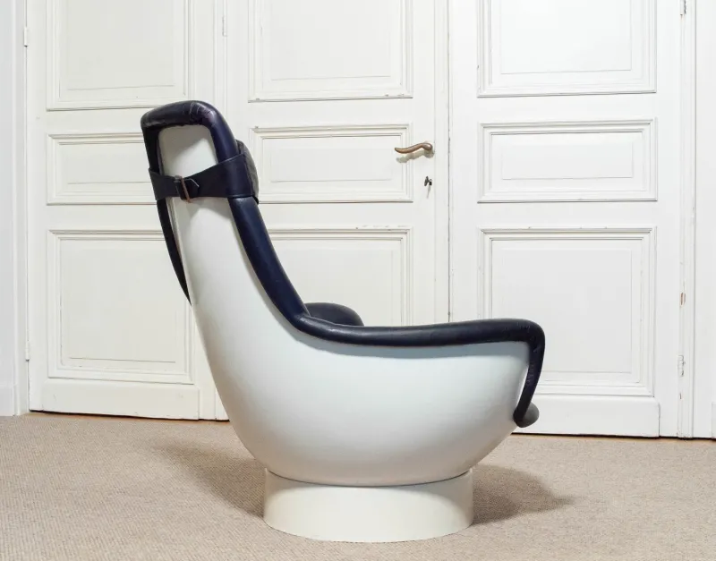 Pamono Space Age Lounge Chair attributed to Risto Halme for Peem Oy, Finland, 1970s> Lounge Chairs & Armchairs