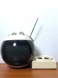 Pamono Space Age NIVICO Television from JVC, Japan, 1970s