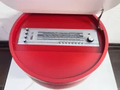 Hot Pamono Space Age Radio on Trumpet Base by Ilse Möbel, 1970s