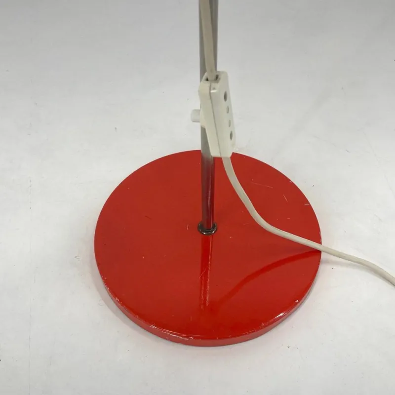 Pamono Space Age Red Floor Lamp, Germany, 1960s> Floor Lamps
