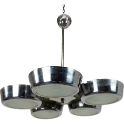Clearance Pamono Space Age UFO Hanging Lamp, 1930s