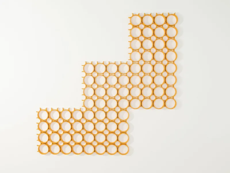 Clearance Pamono Space Age Wall Panels, 1970s, Set of 5