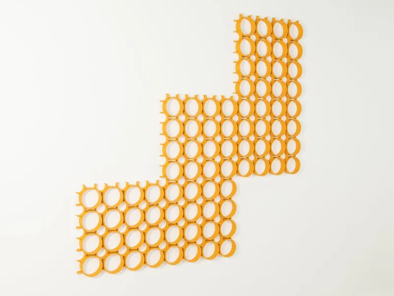 Clearance Pamono Space Age Wall Panels, 1970s, Set of 5