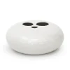 Best Pamono Space Age White Ceramic Vase, 1960s