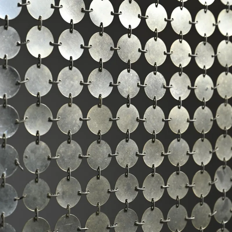 Best Pamono Space Curtain by Paco Rabanne, France, 1970s