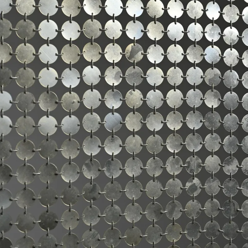 Best Pamono Space Curtain by Paco Rabanne, France, 1970s