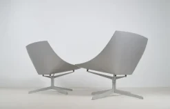 Outlet Pamono Space Lounge Chairs by Jehs + Laub for Fritz Hansen, 2007, Set of 2