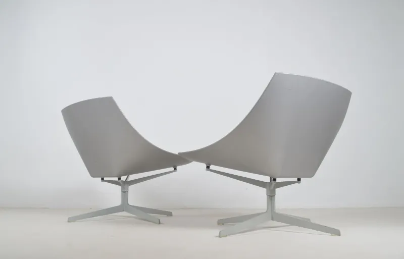 Outlet Pamono Space Lounge Chairs by Jehs + Laub for Fritz Hansen, 2007, Set of 2