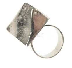 Pamono Space Series Silver Ring, 1971> Rings