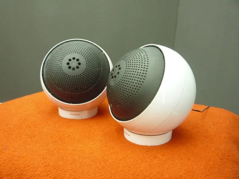 Hot Pamono Space-Age Weltron 2003 Sphere Speakers, 1960s, Set of 2