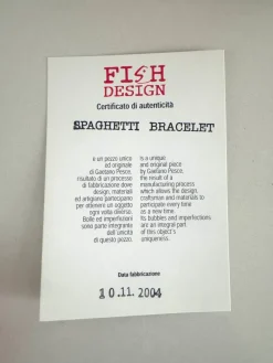 Online Pamono Spaghetti Series Bracelet by Gaetano Pesce for Fish Design, 2004