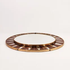 Pamono Spanish Artistic Mirror with Glass Mosaic, 1960s><noscript><img width=