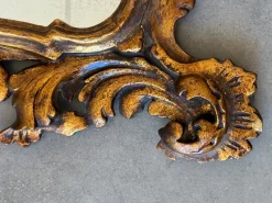 Discount Pamono Spanish Baroque Style Carved Gilded Walnut Ormolu Mirror, 1890