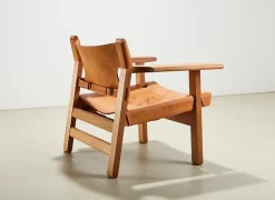 Best Pamono Spanish Chair Model 2226 by Borge Mogensen for Fredericia, Denmark, 1958